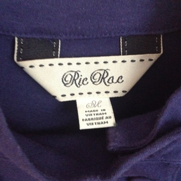 Anthropologie top mock neck with buttons - M - Picture 4 of 5